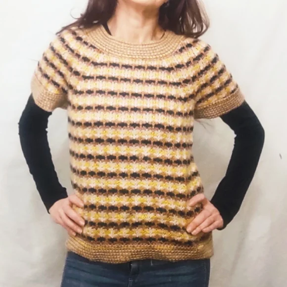 Vintage RARE Missoni Silk, Wool &  Mohair Cape Sweater - Picture 11 of 11